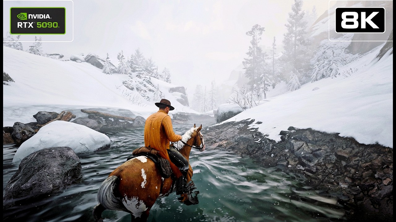 Red Dead 2 &mdash; Reality Breaking Graphics | RTX 5090 Ultra Mods 8K!