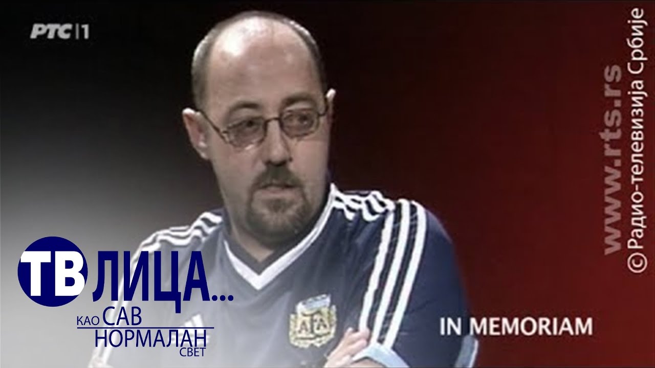 In memoriam: TV lica - Bogoljub Mitić Đoša