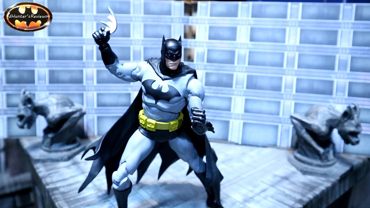 McFarlane DC Multiverse Hush Batman Black & Grey Action Figure Review & Comparison