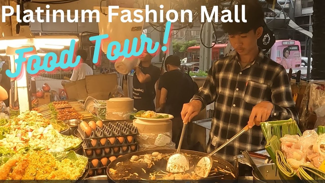 Food tour at Platinum Fashion Mall in Bangkok, Thailand (September 22, 2023)