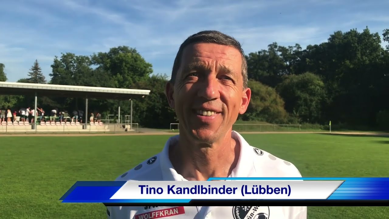 Landespokal Brandenburg: Gr&uuml;n-Wei&szlig; L&uuml;bben - VfB Krieschow 3:7 (2:2) - die Stimmen zum Spiel