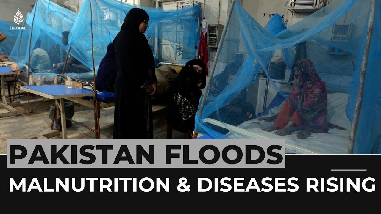 2022 Pakistan floods: Acute malnutrition & diseases rising sharply