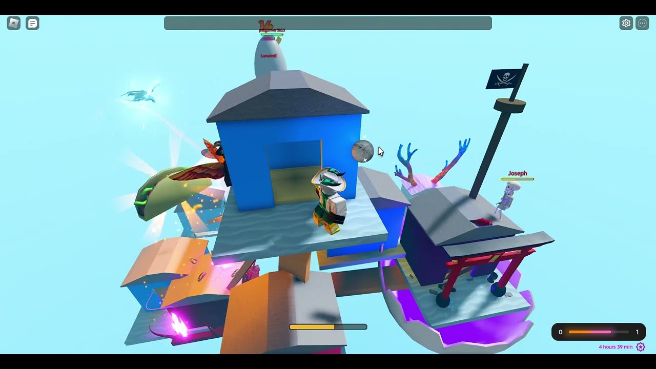 Playing Horrific Housing for an hour straight... with a Scythe cosplay avatar on