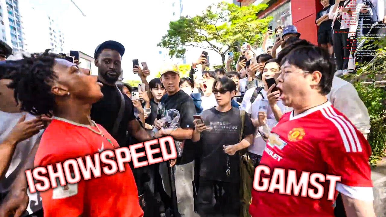 [ENG] 감스트 아이쇼스피드 만났습니다!! IShowSpeed x GAMST
