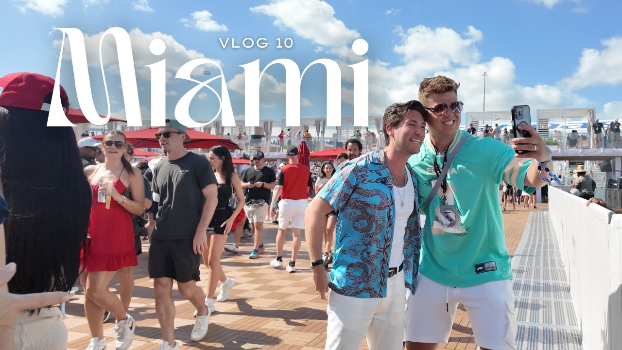Miami Vlog 10 | Formule 1 - Kygo, 50 Cent & Champions Club! 🎶🍾