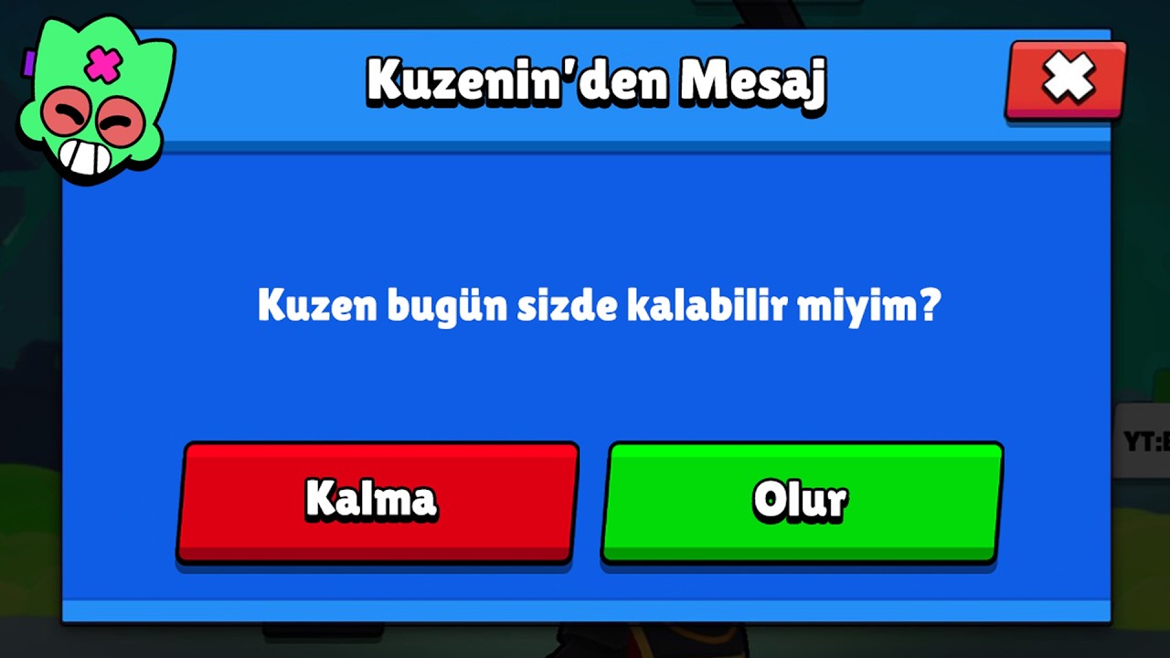 Brawl Stars Kuzen Tarafından Yapılsaydı!? 😨 (VIP OLDUM)
