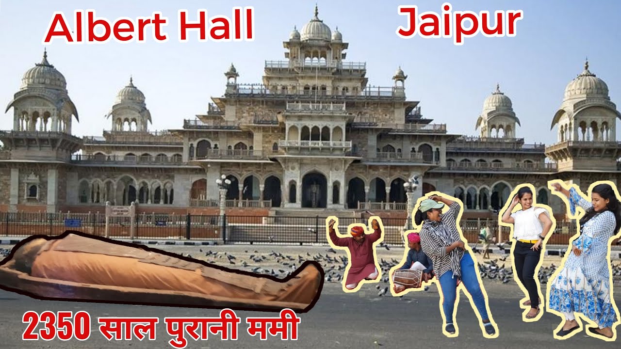 Albert Hall Museum Jaipur, Night view of Albert Hall, Vlogs by Yami, Vlog-3