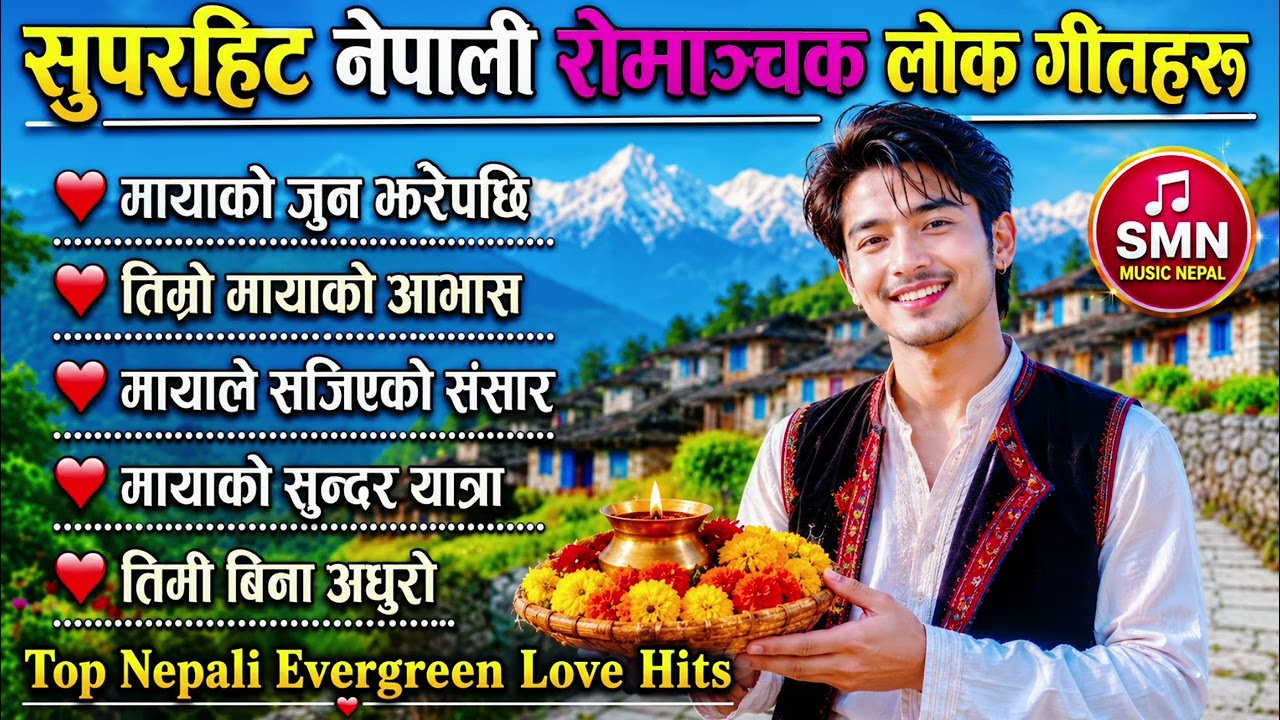  Top Evergreen Nepali Lok Geet Hits 2026 | Trending Romantic & Danceable Folk Songs