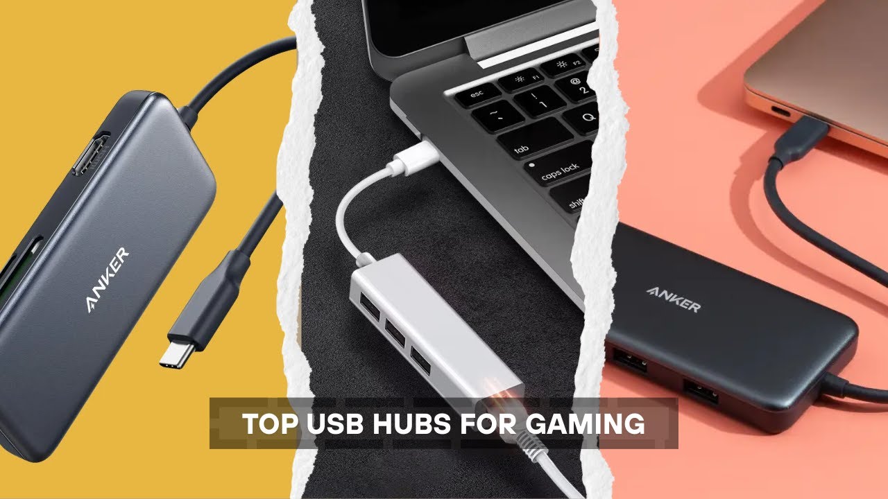 5 Best USB Hubs for Gaming Rigs 2026! From Budget to Beast Mode