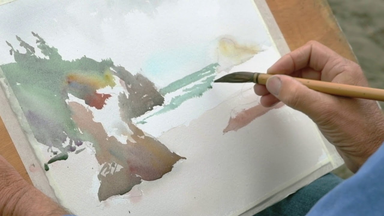Plein Air Watercolor with Paul Rickard - Part 2 of 2
