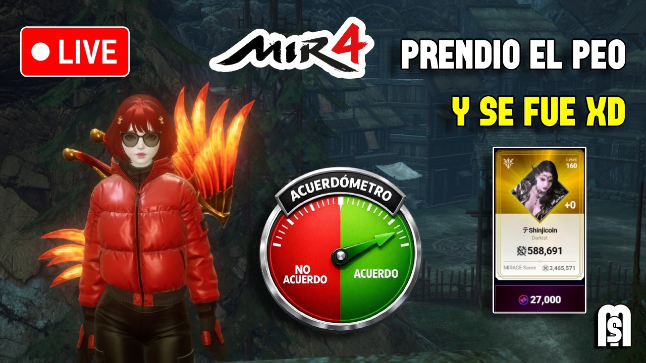 EL ACUERDOMETRO MARCANDO EN VERDE? XD | MIR4