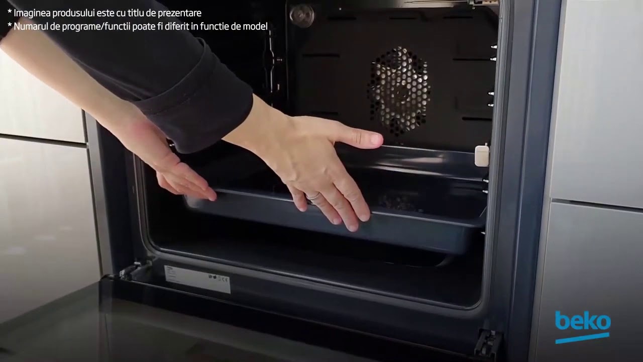 Cum pot curata cuptorul Beko cu ajutorul functiei de curatare cu abur? Beko  2020 | Flanco