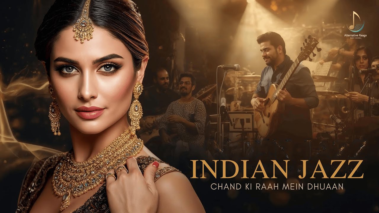 INDIAN JAZZ | CHAND KI RAAH MEIN DHUAAN | WESTERN JAZZ X INDIAN CLASSICAL MUSIC GLOBAL FUSION