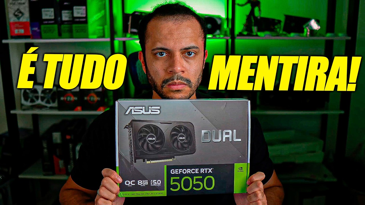 A NVIDIA ME PAGOU PARA EU FALAR BEM DA RTX 5050?