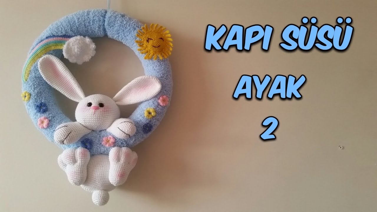 Amigurumi Kapı Süsü 2 (Ayak)