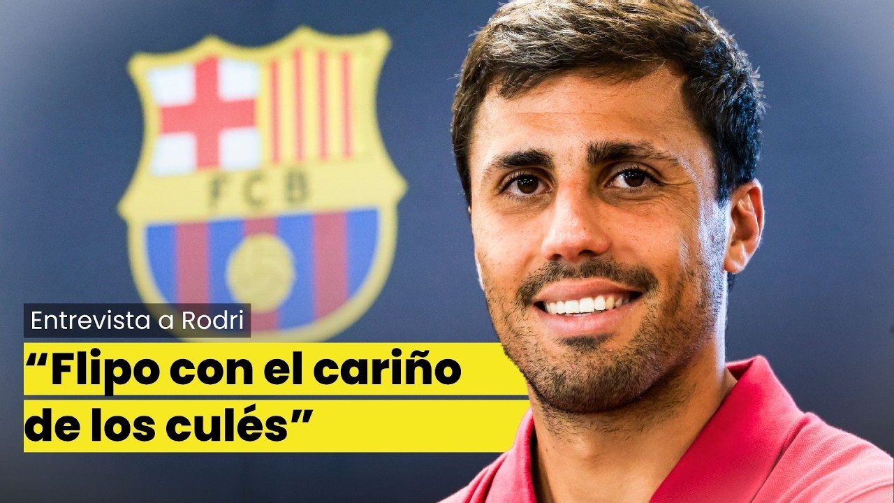 🔵🔴 RODRI, FELIZ en el Bar&ccedil;a: 