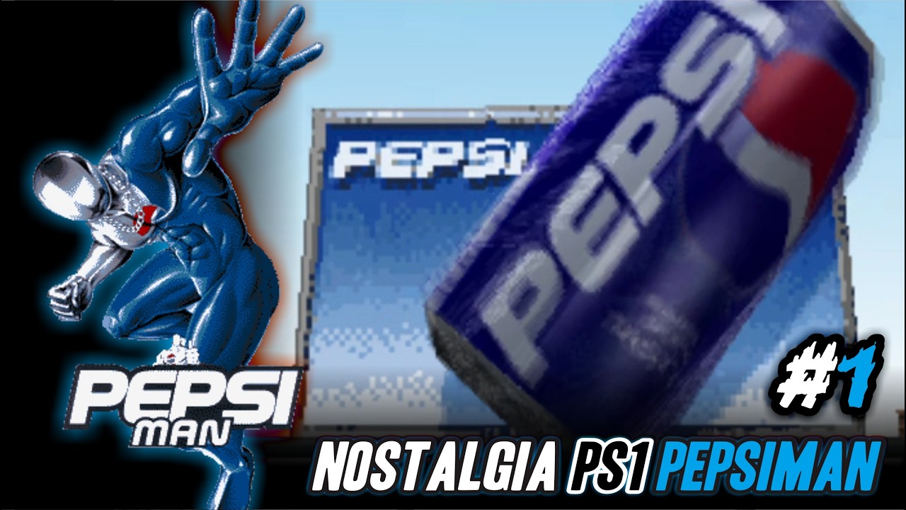 Pepsiman Ps1 Emulator Nostalgia (Gameplay)