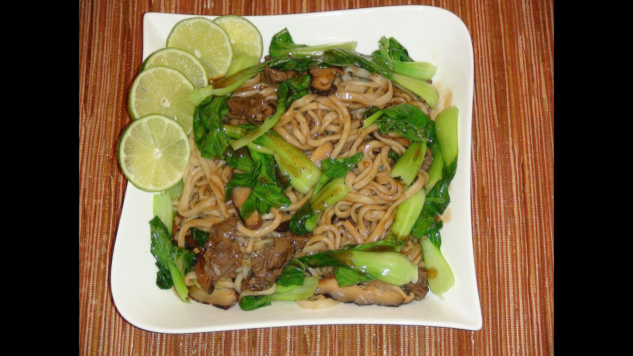 PINOY RECIPE - EASIEST WAY TO MAKE STIR FRIED UDON NOODLES