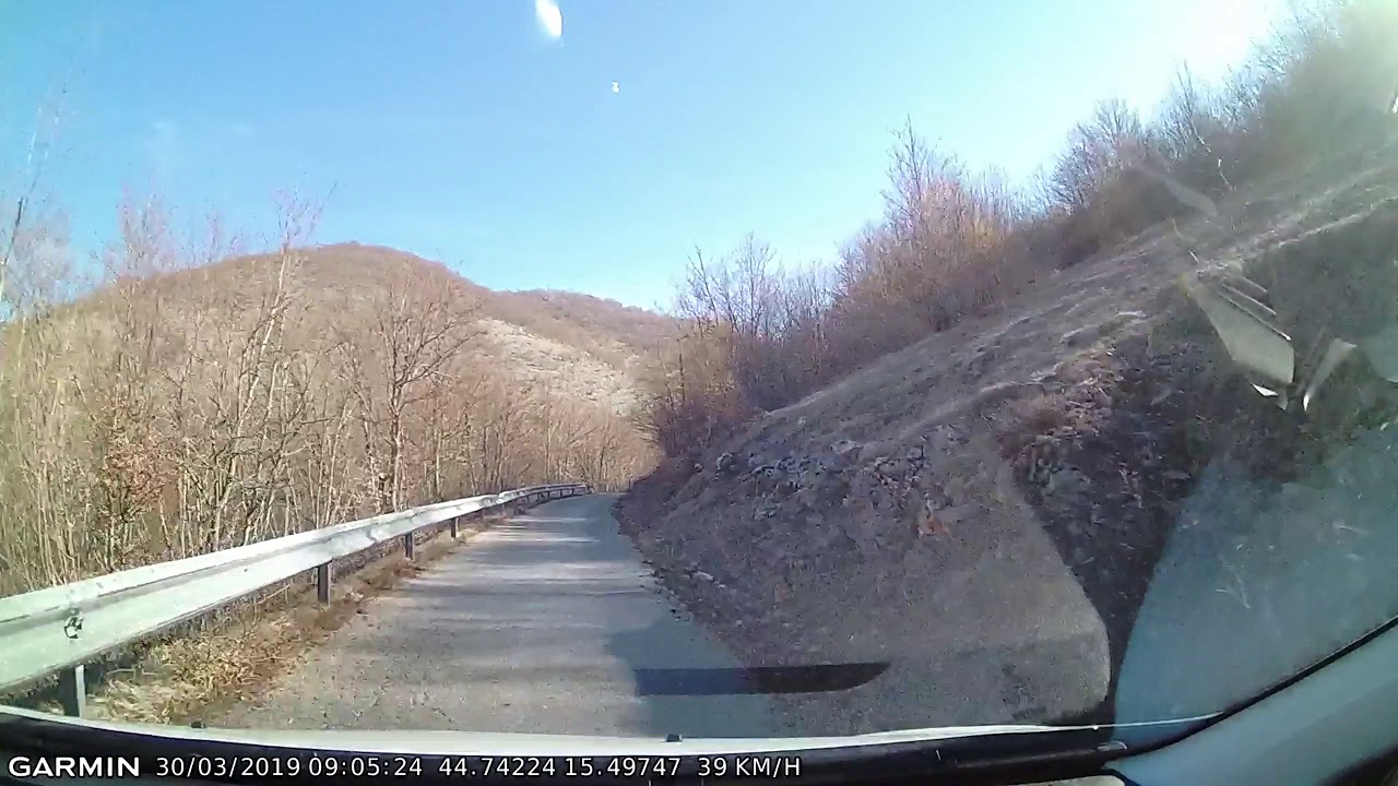 DRIVE #494: Perušić-Čanak-Ramljani-Ličko Lešće (Croatia) (timelapse 4x) *Read Description*