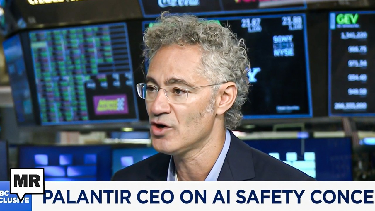 Palantir CEO Goes On Cringe Rant About DSA & China