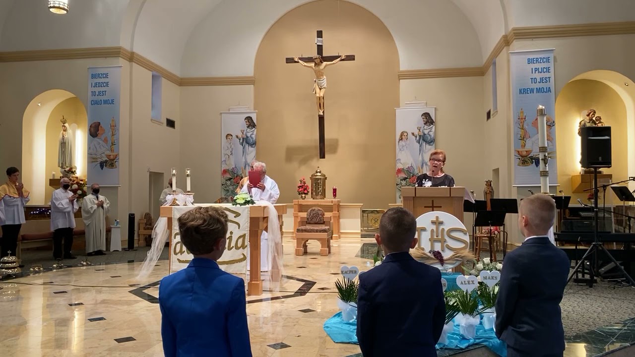 l Komunia Święta - Niedziela 9 Maja 2021