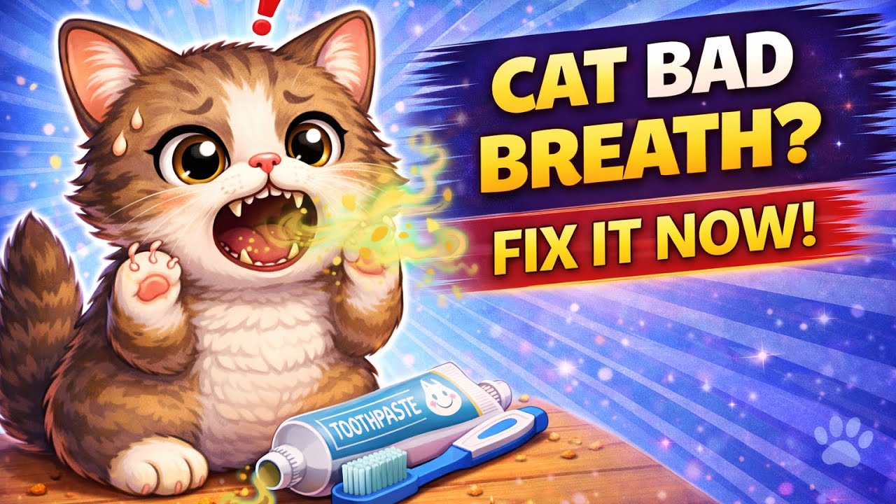 Is Your Cat&rsquo;s Breath Bad? Here&rsquo;s What You Should Do!