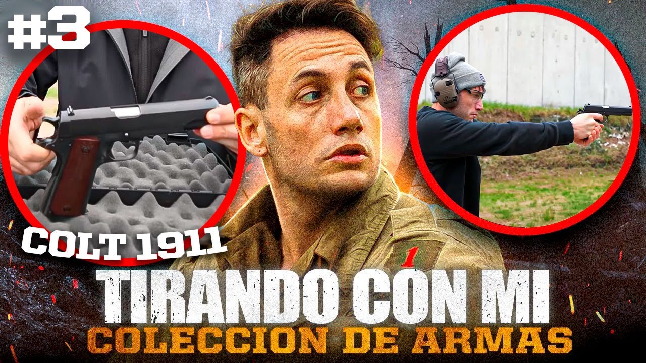 PROBANDO ARMAS DE LA SEGUNDA GUERRA MUNDIAL - COLT 1911 #3