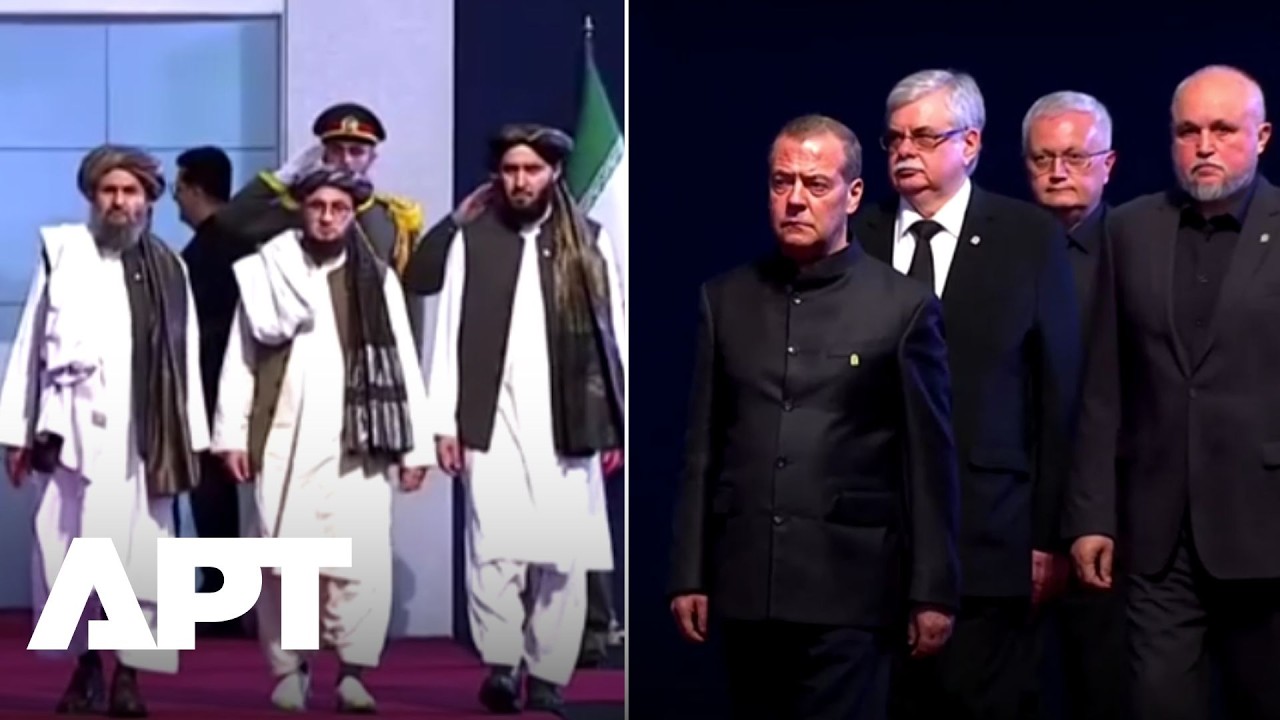 Russia&rsquo;s Medvedev, Taliban&rsquo;s Mullah Baradar Among Foreign Delegations at Khamenei Farewell Ceremony