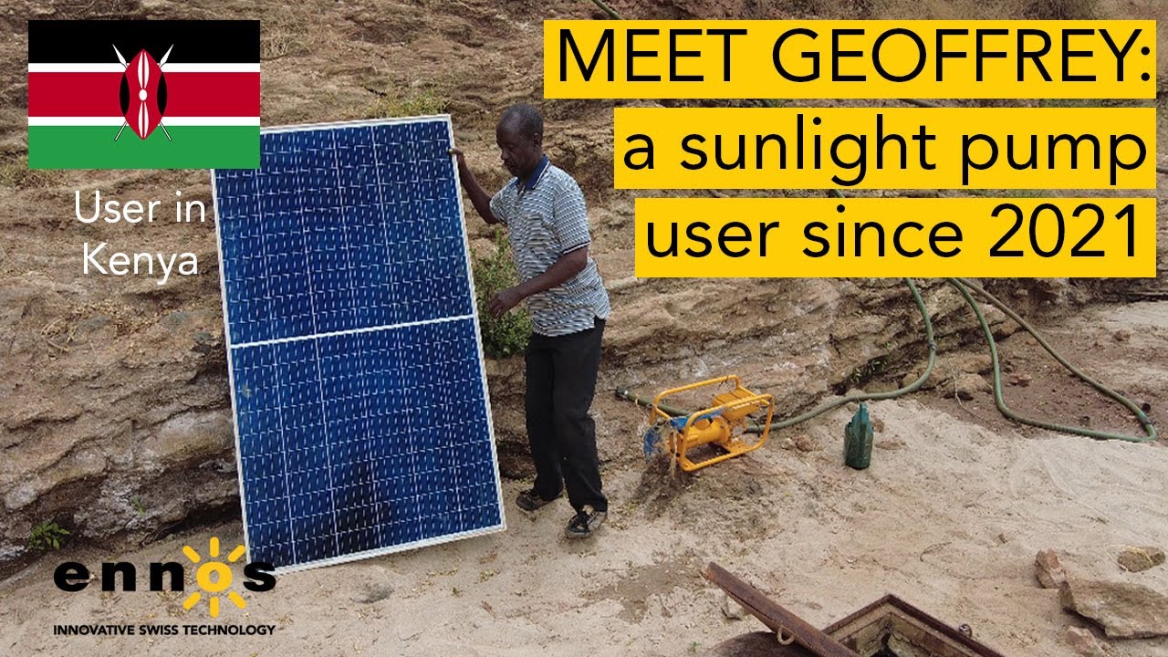 Meet Geoffrey: A farmer that bought an ennos SOLAR PUMP in 2021