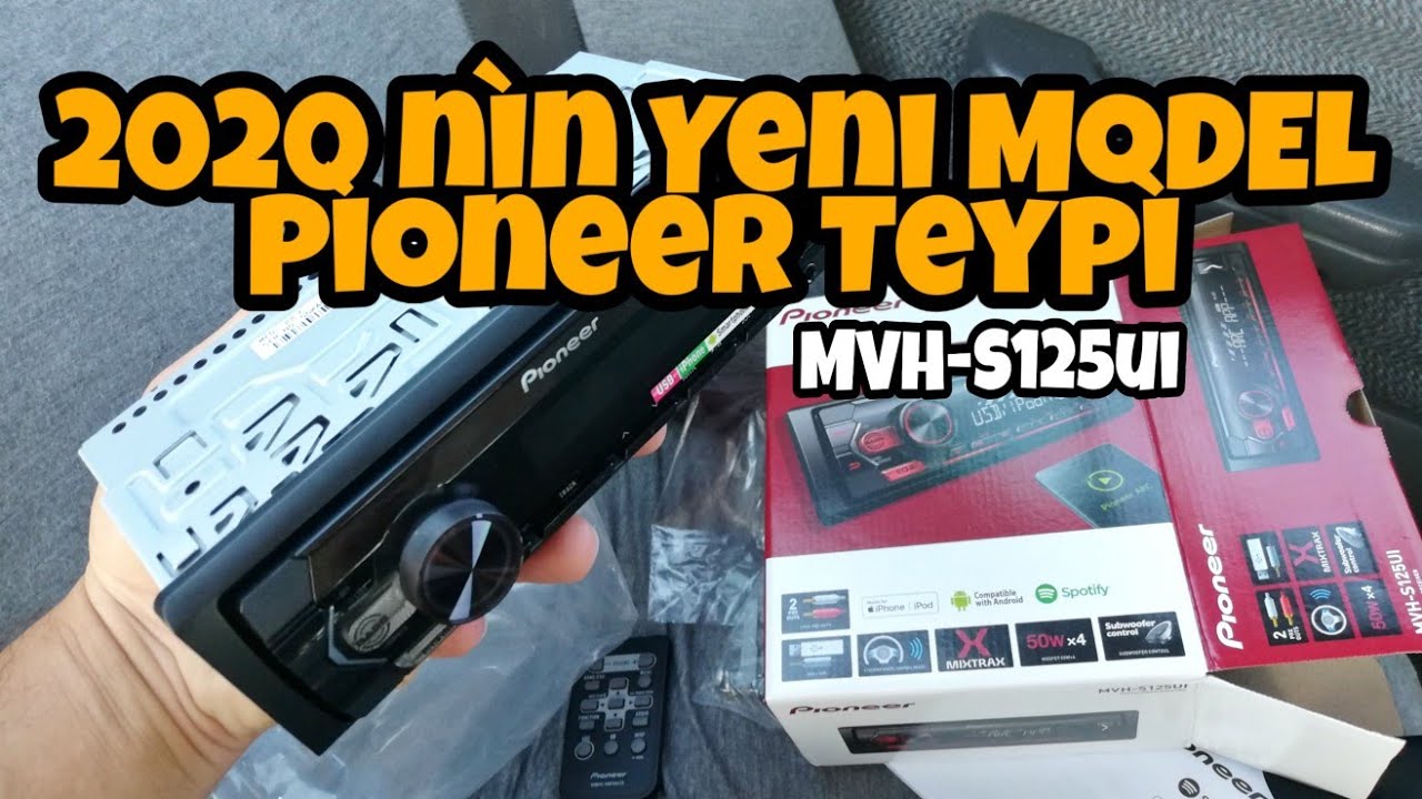 Pioneer Oto Teyp İnceleme - MVH-S125UI Modeli