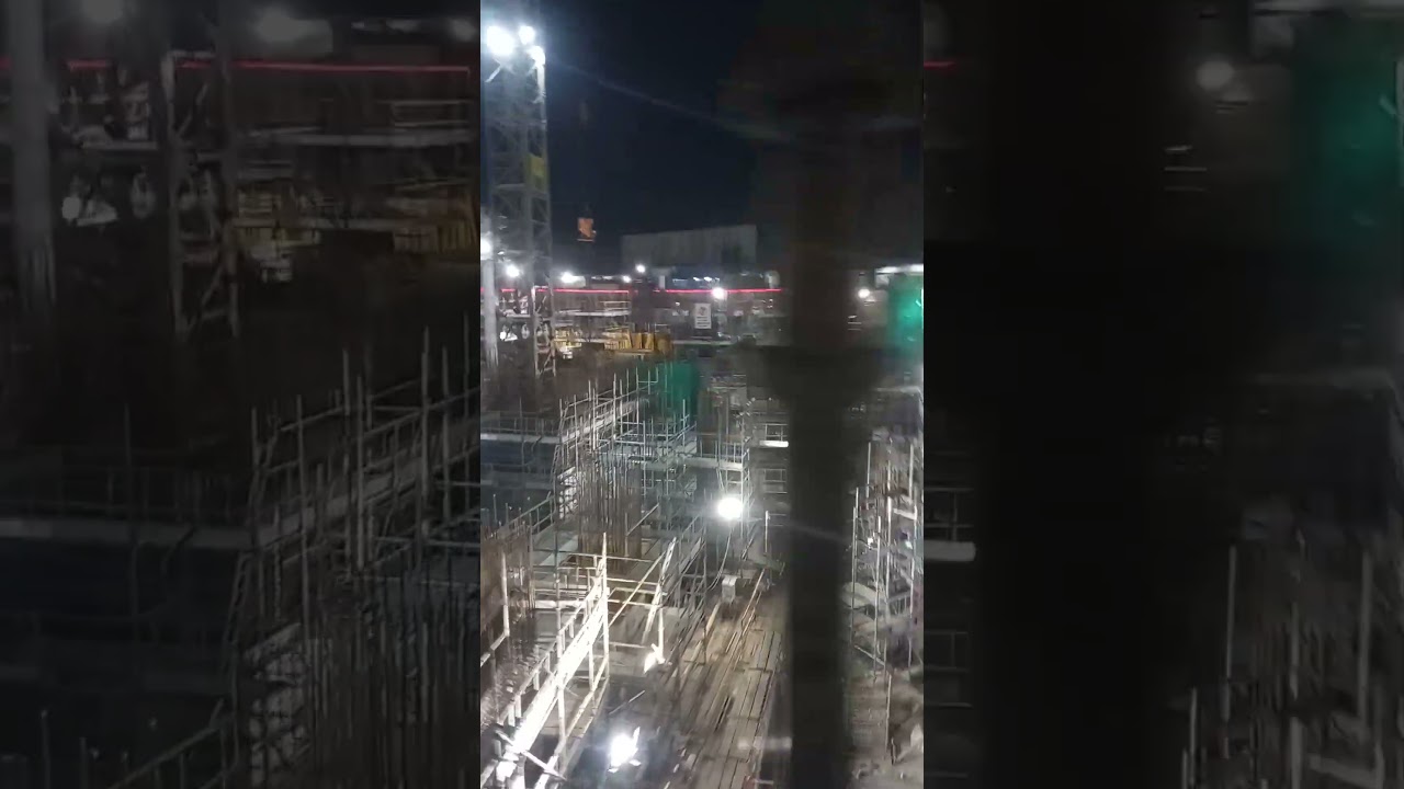 L&T construction site short video 🏗️🚧...@LT_nik