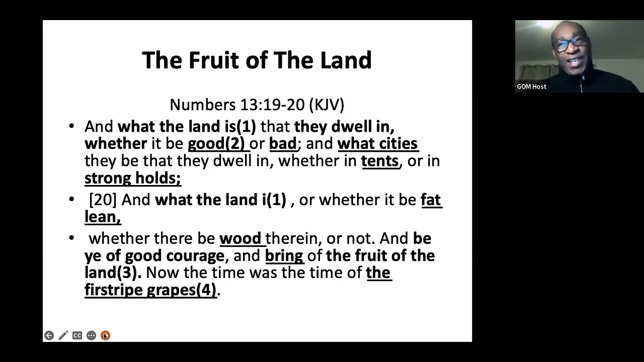 The Gospel Outreach Ministry Bible Study 5th February 2026