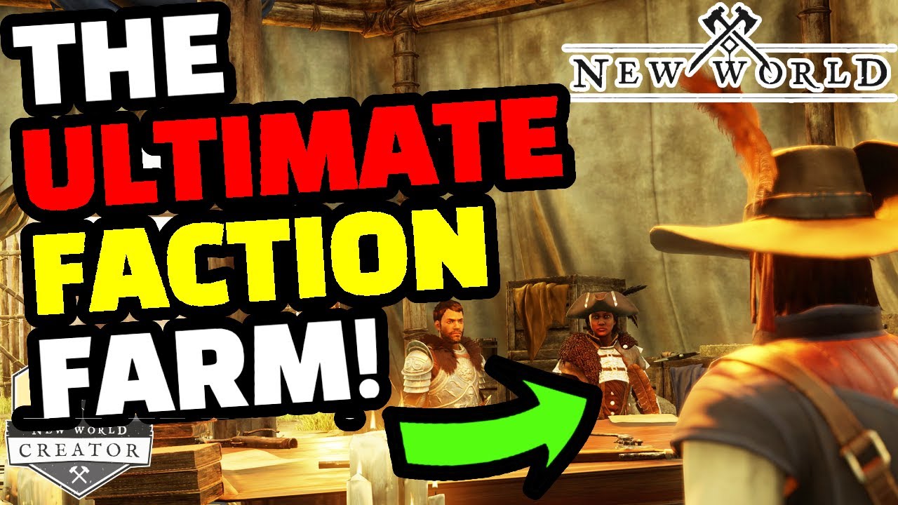 New World - The FASTEST Way To Get Faction Tokens!