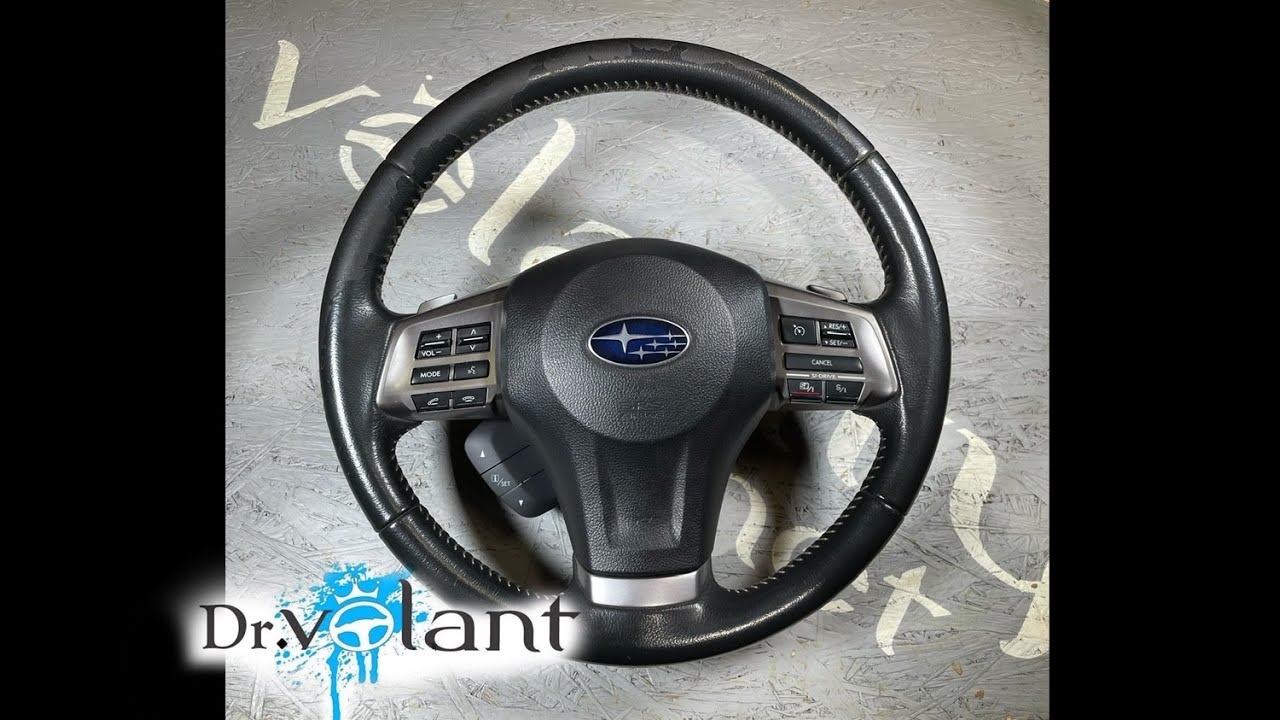How to remove steering wheel airbag Subaru Forester 2017 - Dr.VOLANT