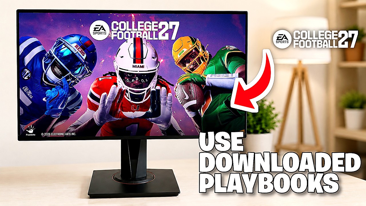 College Football 27 How to Use Downloaded Playbooks - Full Guide