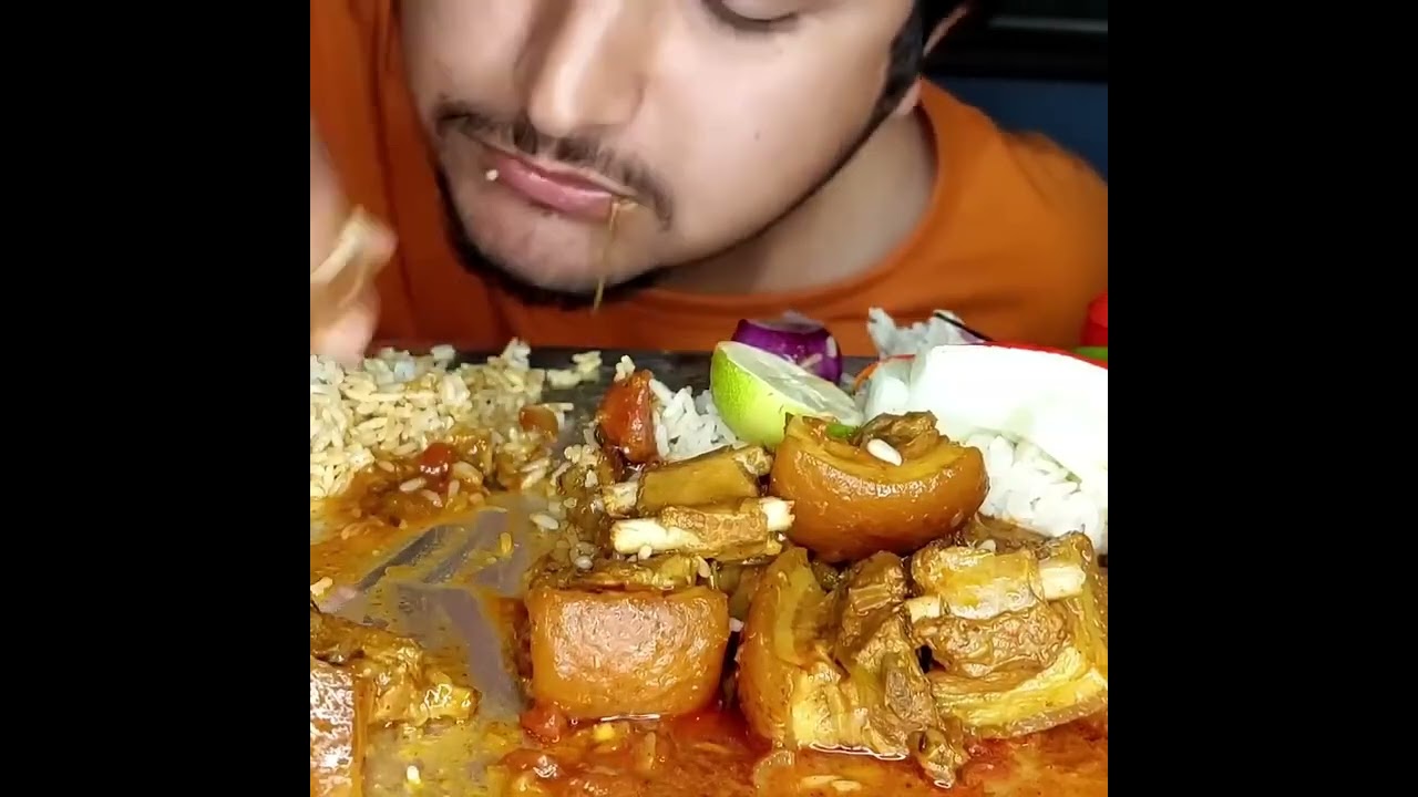 Delicious curry pork