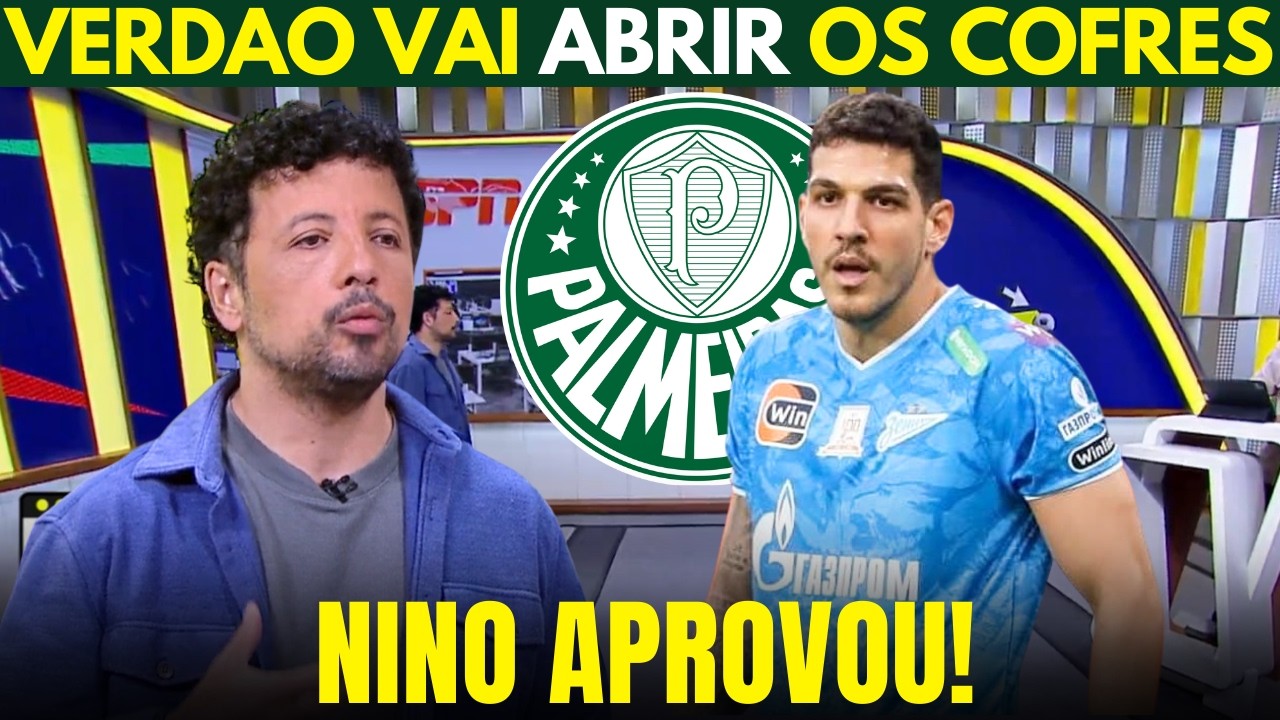 PALMEIRAS AGINDO NO MERCADO! REFORÇO DEFINIDO! NINO NO MEIO DO ANO! PALMEIRAS DEFINIU!