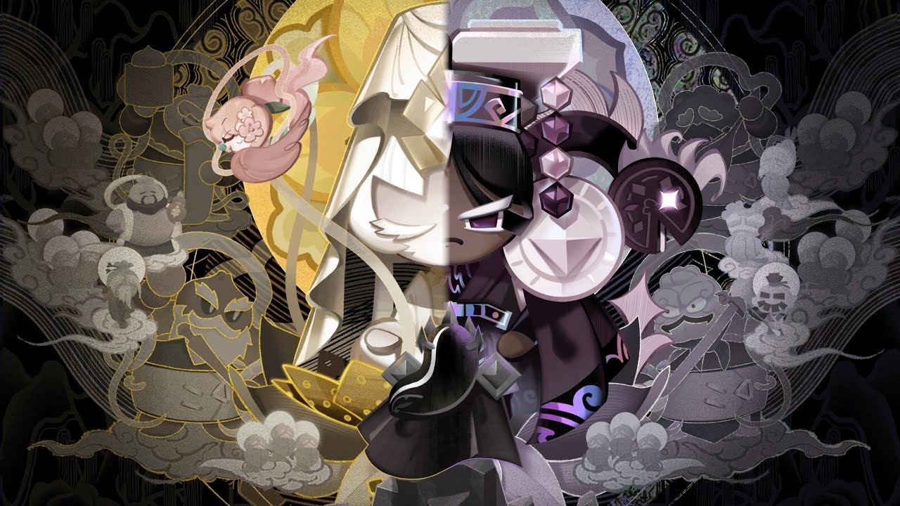 Mystic Flour Cookie + Dark Cacao Cookie (Dragon Lord) Gacha Pull Animation (JPN Dub)