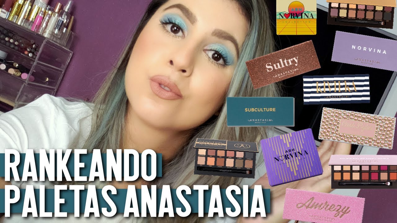 COLEÇÃO DE PALETAS ANASTASIA BEVERLY HILLS | RANKING DAS MINHAS FAVORITAS