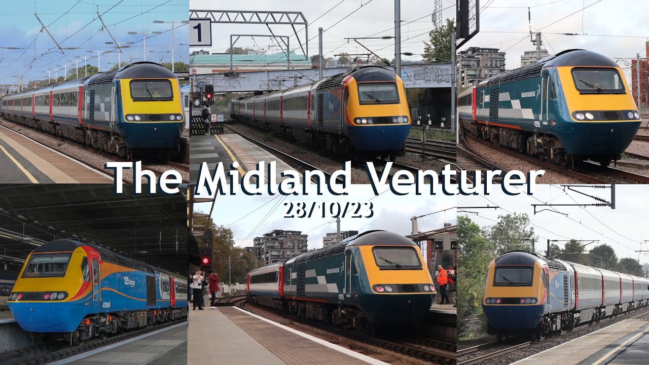 The Midland Mainline HST Return - The Midland Venturer (28/10/2023)