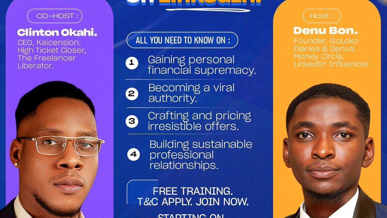 Liberation Conference -- Day 4 | Crafting & Pricing Irresistible Offers | Denu Bon | Clinton Okhai