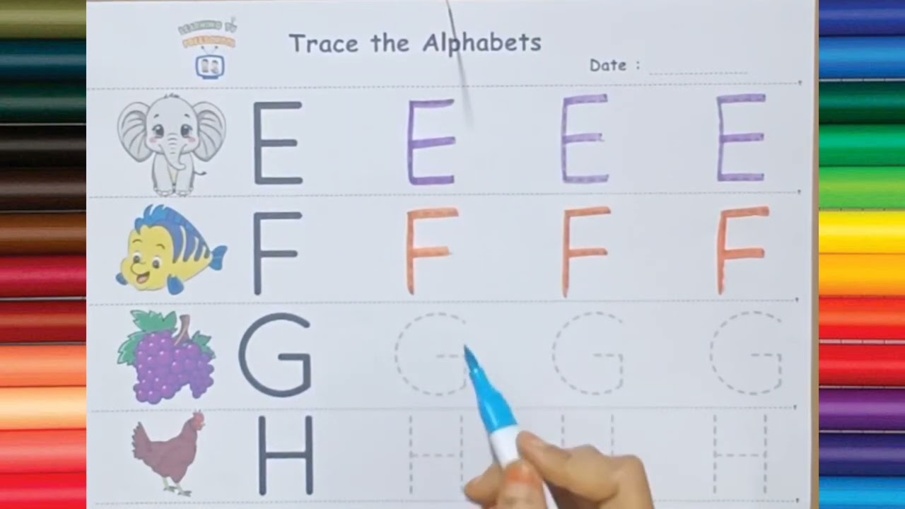 #learning #abcs #letters #kidslearning #abcteaching #drawing #writeandreadaforapplebforball #colors