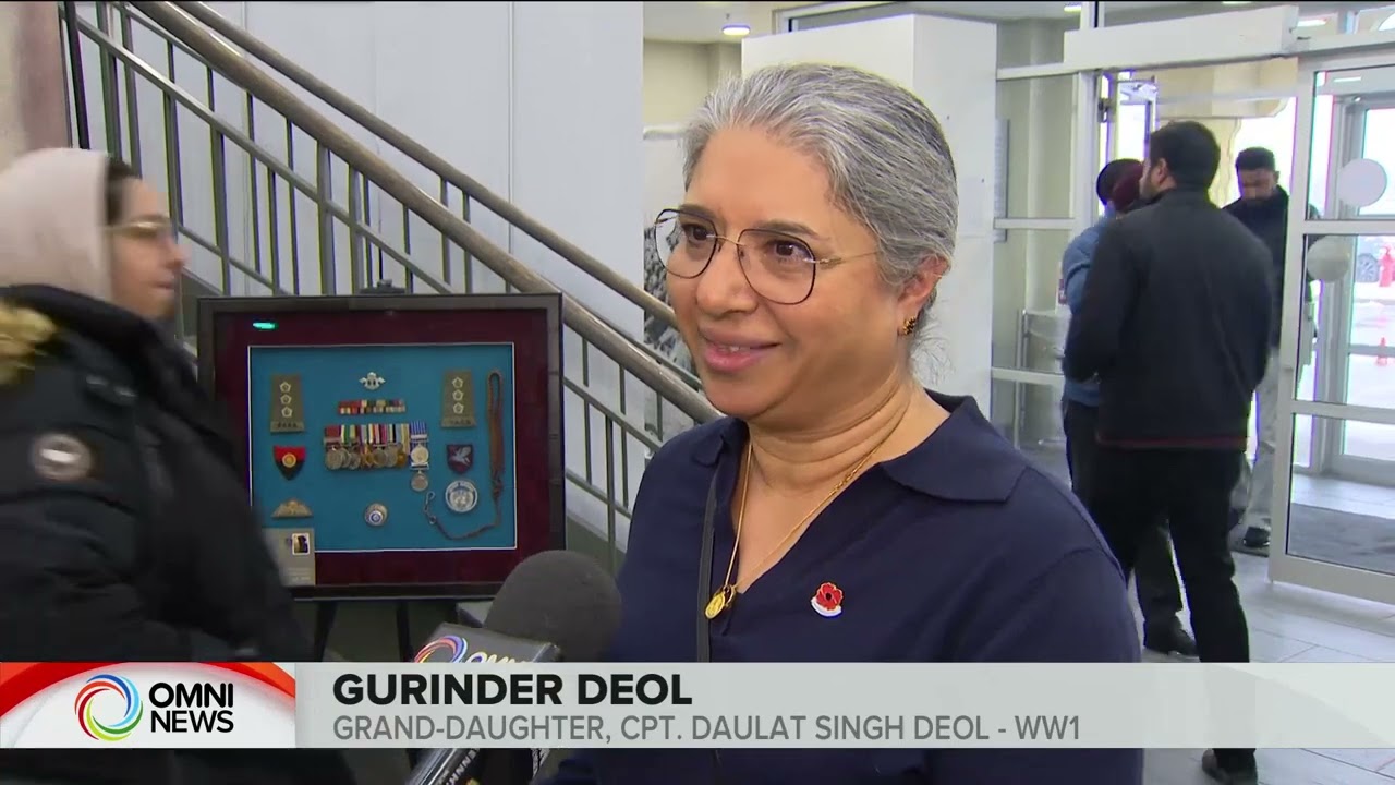 Canada Post Honors Sikh Soldiers with a New Stamp : Remembrance Day 2025 | OMNI News Punjabi
