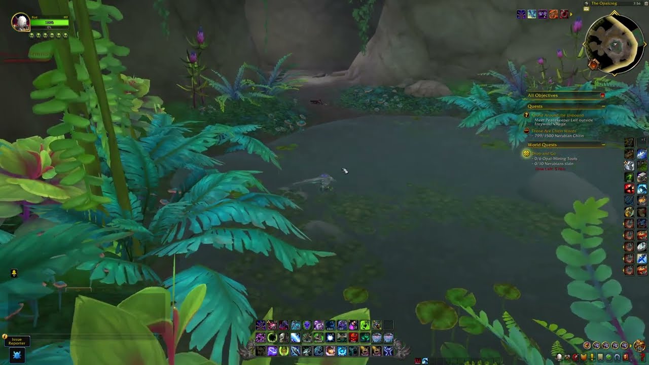 Crackling Shard drop from Nerubian Skirmisher in The Opalcreg, WoW TWW
