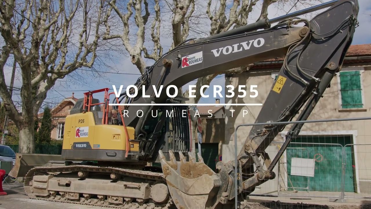 GUIDE COMPLET - VOLVO ECR355 - ROUMEAS TP