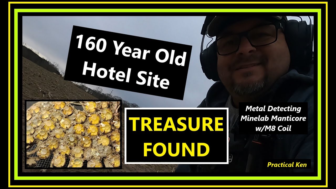 TREASURE FOUND - 160 Year Old Hotel - 175 Year Old Road - Metal Detecting #manticore #michigan