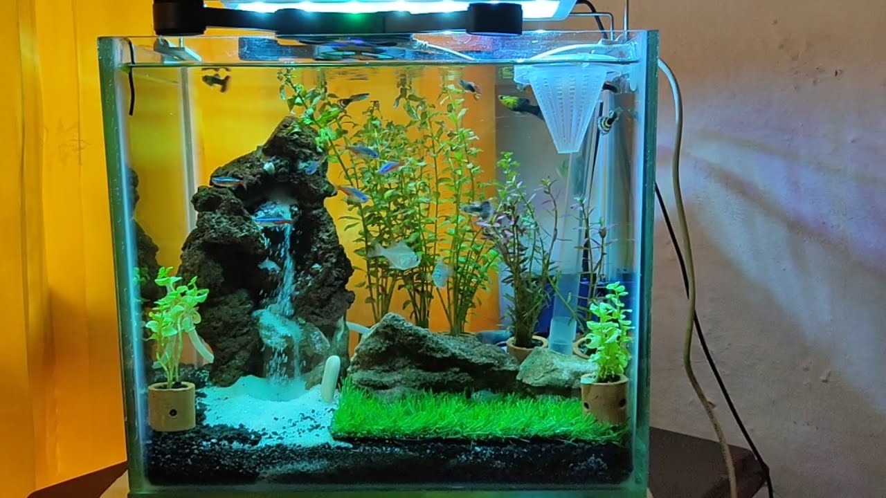 AQUASCAPE AIR TERJUN/WATERFALL. FILTER UNDERGRAVEL