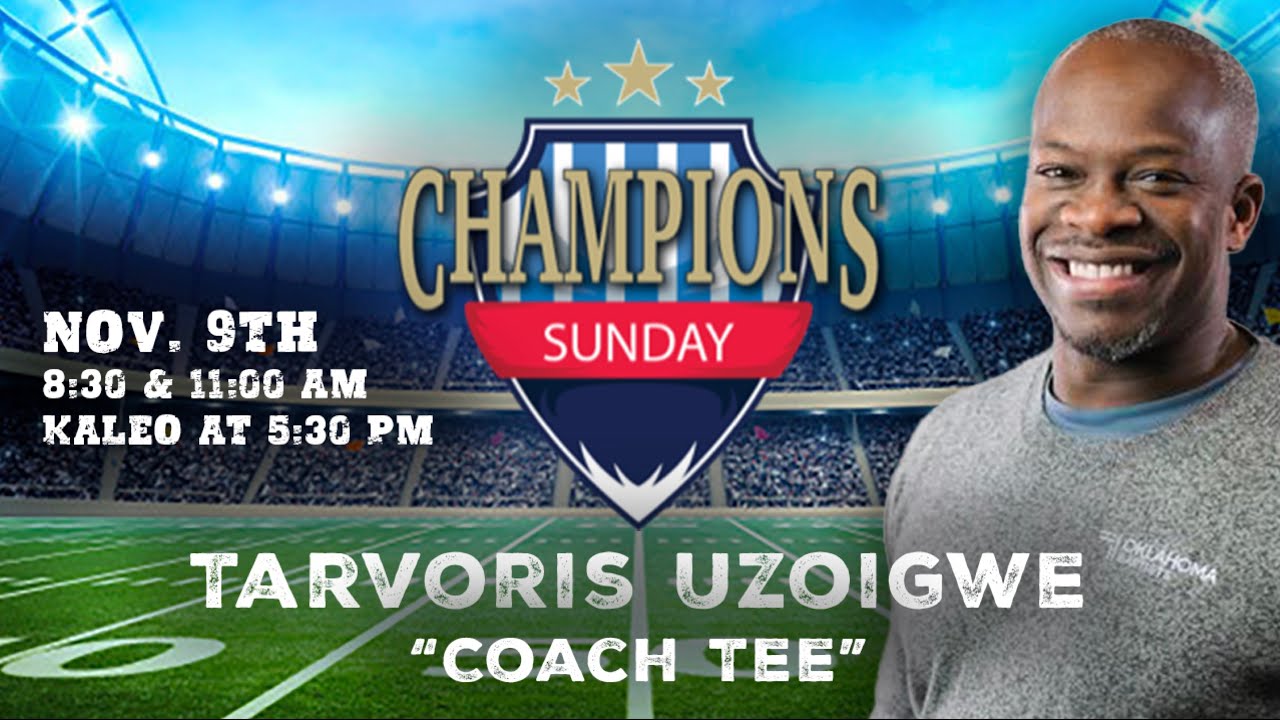 Kingfisher First Baptist, Sunday Service, November 9, 2025, Champions Sunday with Coach Tee