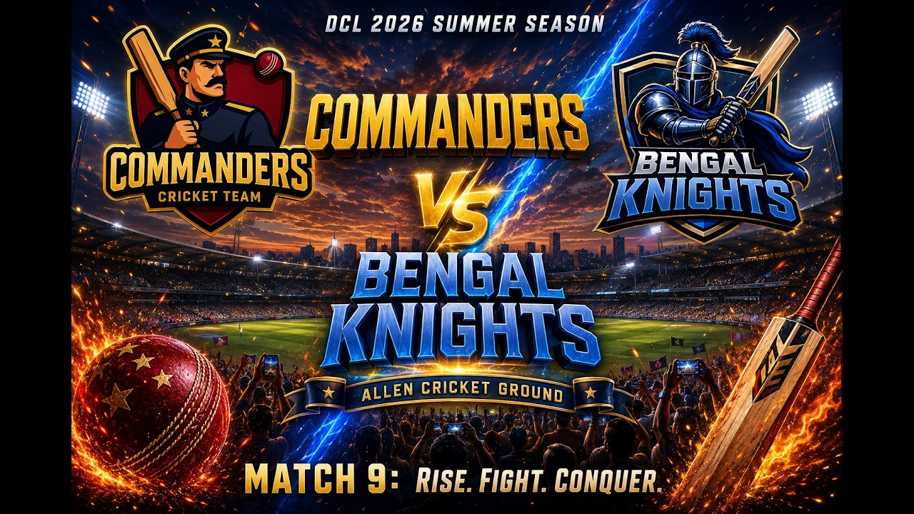 DCL 2026 Summer Season - Commanders Vs Bengal Knights