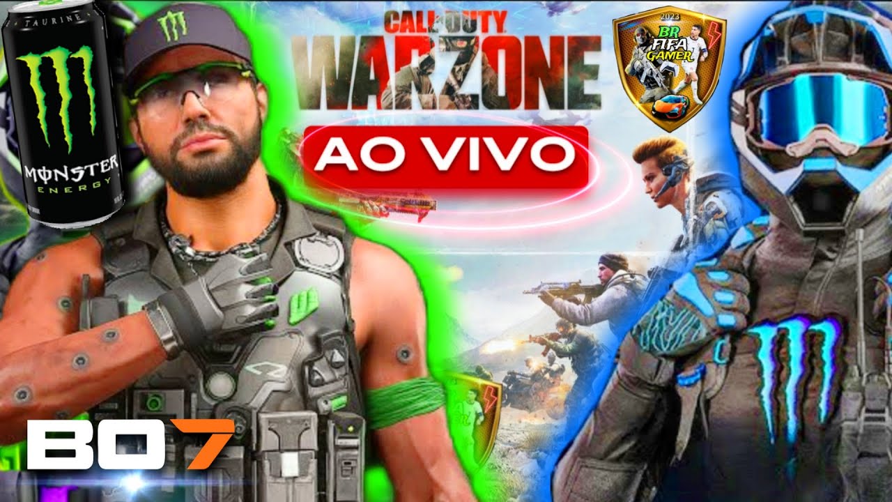 É WARZONE AO VIVO! BORAAA!!